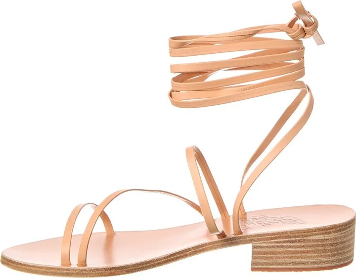 Ancient Greek Sandals Hara Heel Leather Sandal - Image 2