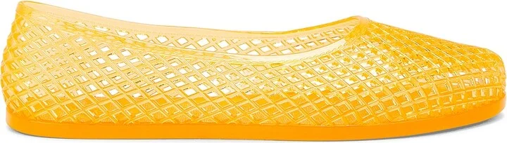 Ancient Greek Sandals Iro Ballet Flat in Orange
