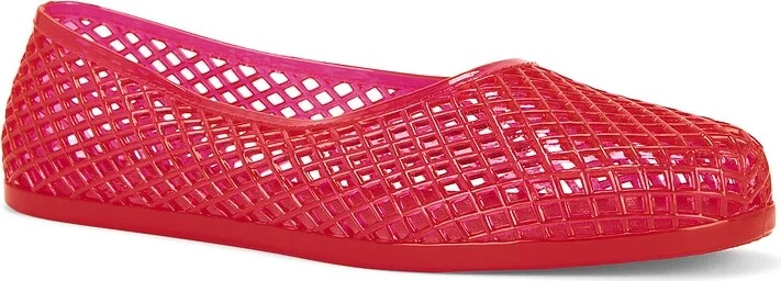Ancient Greek Sandals Iro Flat in Red - Image 2