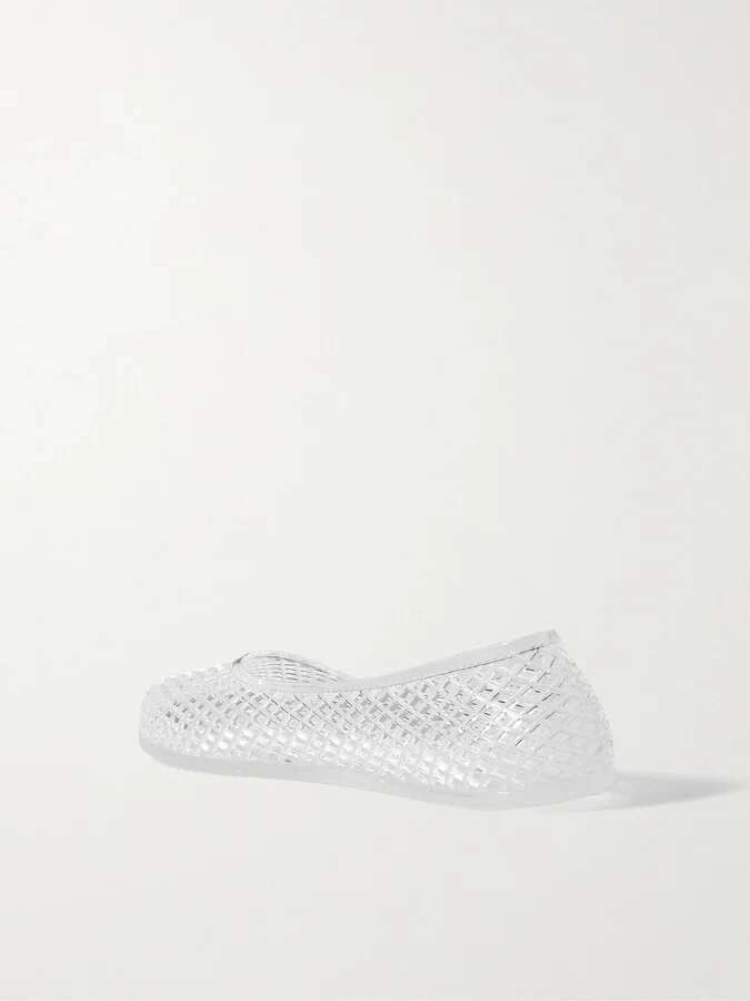 Ancient Greek Sandals - Iro Pvc Ballet Flats - Neutrals - Image 3