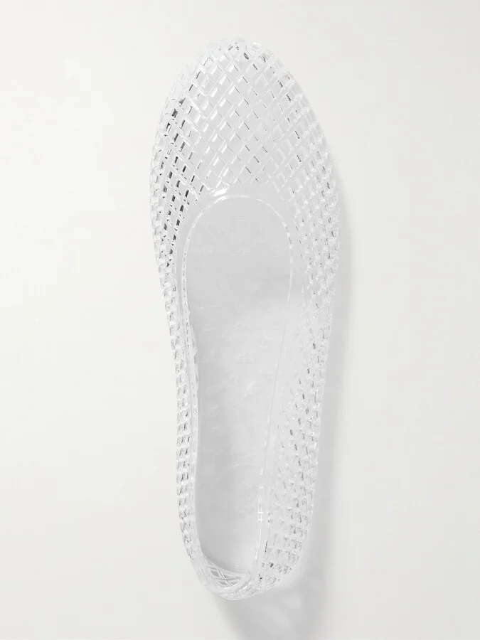 Ancient Greek Sandals - Iro Pvc Ballet Flats - Neutrals