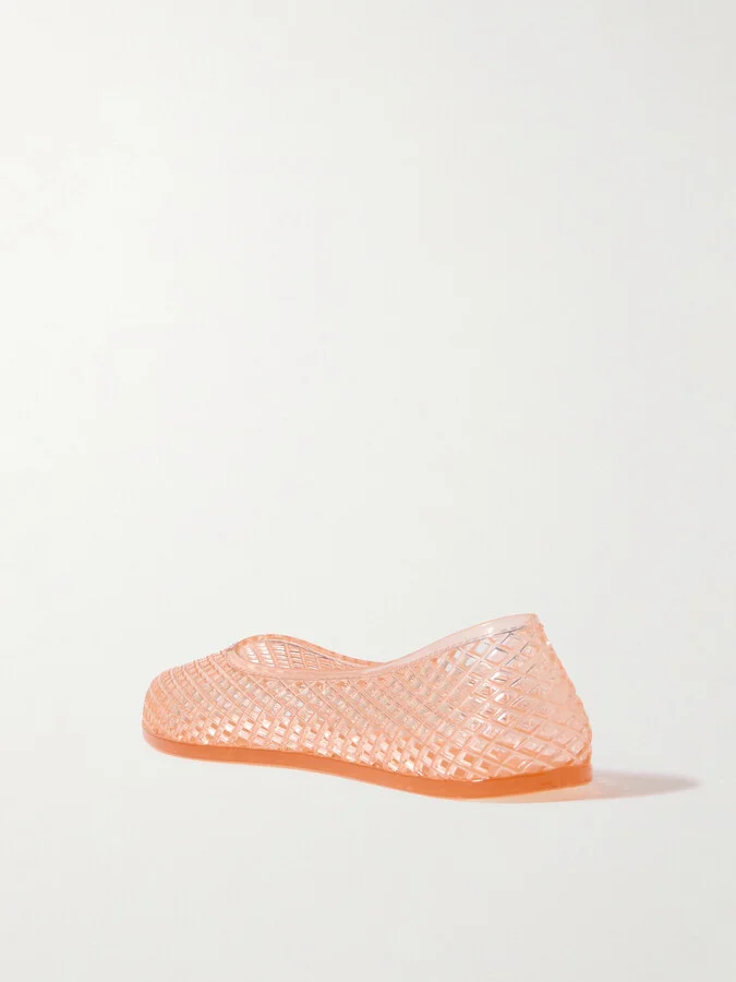 Ancient Greek Sandals - Iro Pvc Ballet Flats - Pink - Image 3
