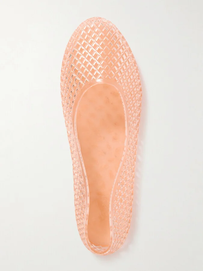 Ancient Greek Sandals - Iro Pvc Ballet Flats - Pink - Image 5