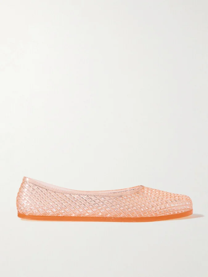 Ancient Greek Sandals - Iro Pvc Ballet Flats - Pink