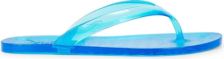 Ancient Greek Sandals Jelly Flip Flop in Blue