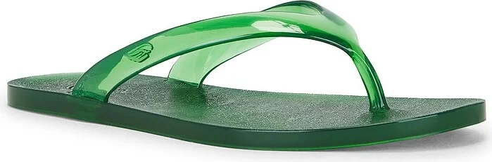 Ancient Greek Sandals Jelly Flip Flop in Green - Image 2