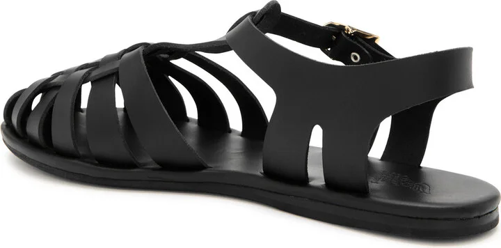 Ancient Greek Sandals Karina Woven Leather Sandals - Image 2