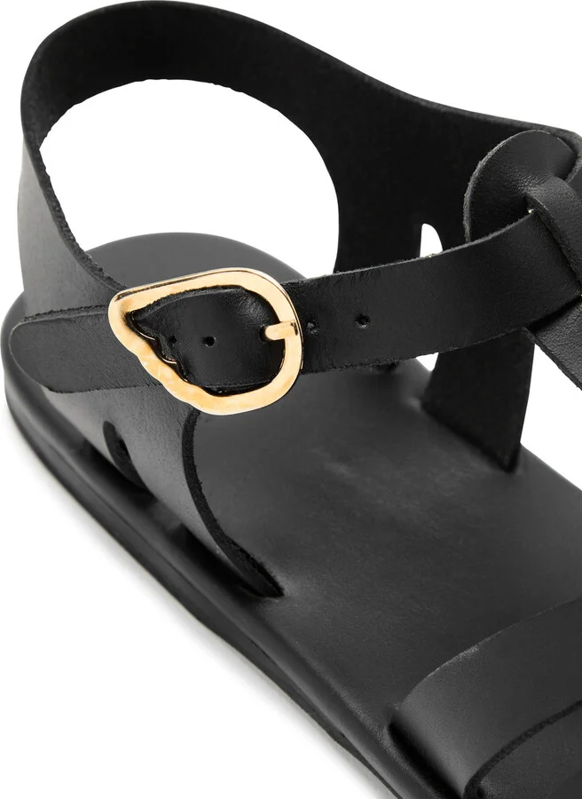 Ancient Greek Sandals Karina Woven Leather Sandals - Image 4