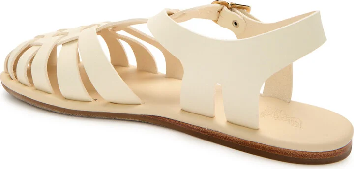 Ancient Greek Sandals Karina Woven Leather Sandals - Image 6