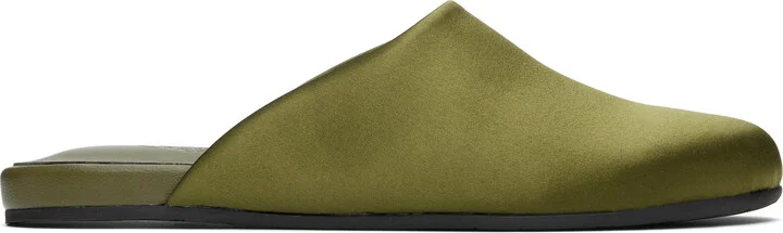 Ancient Greek Sandals Khaki 'The Slipper' Slippers