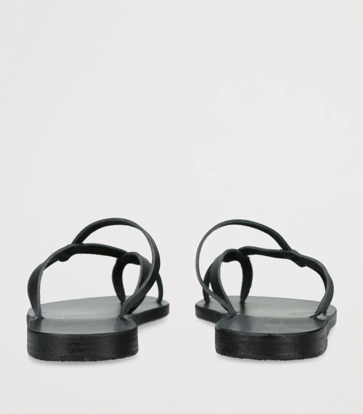 Ancient Greek Sandals Leather Armos Sandals - Image 2