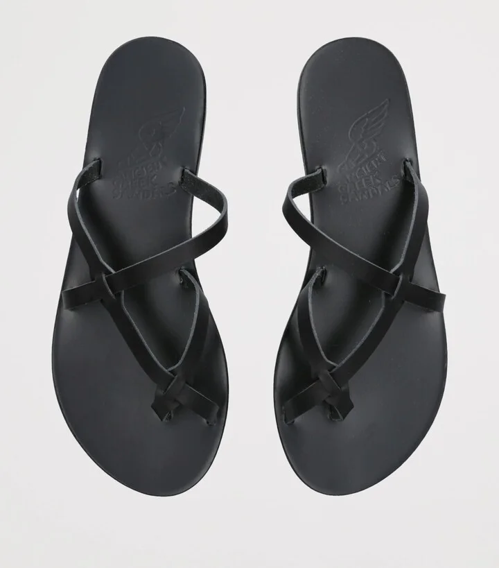 Ancient Greek Sandals Leather Armos Sandals - Image 4
