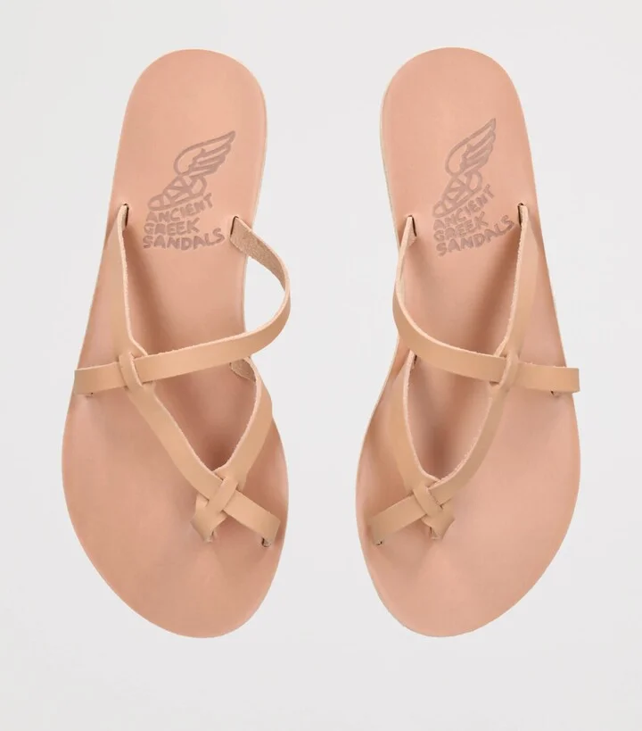 Ancient Greek Sandals Leather Armos Sandals - Image 4