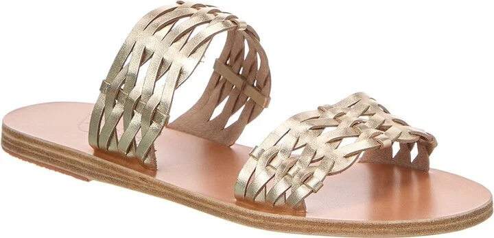 Ancient Greek Sandals Melia Woven Leather Sandal
