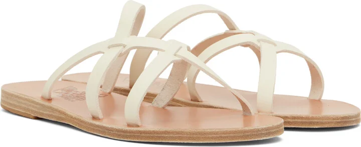 Ancient Greek Sandals Off-White Egopi Sandals - Image 4