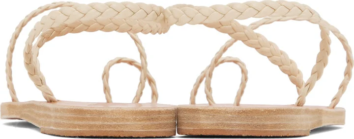 Ancient Greek Sandals Off-White Eleftheria Sandals - Image 2