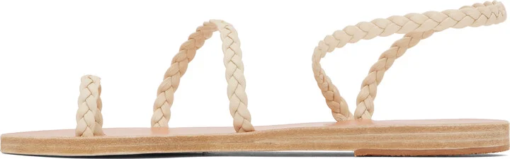 Ancient Greek Sandals Off-White Eleftheria Sandals - Image 3