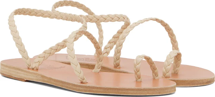 Ancient Greek Sandals Off-White Eleftheria Sandals - Image 4