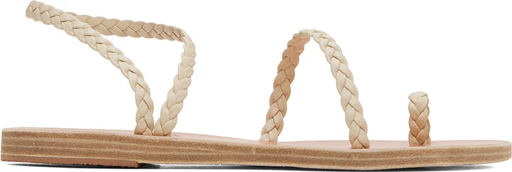 Ancient Greek Sandals Off-White Eleftheria Sandals