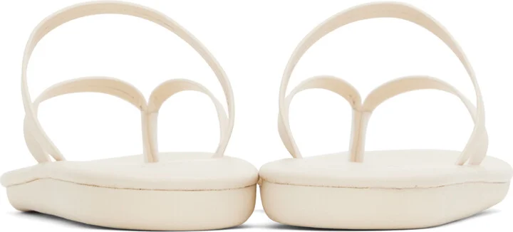 Ancient Greek Sandals Off-White Flip Flop Sandals - Image 2
