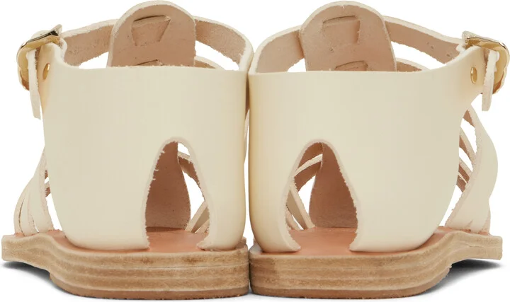 Ancient Greek Sandals Off-White Homeria Sandals - Image 2