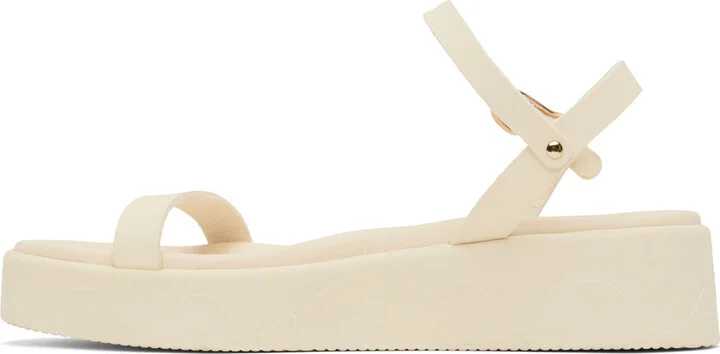 Ancient Greek Sandals Off-White Irida Sandals - Image 3