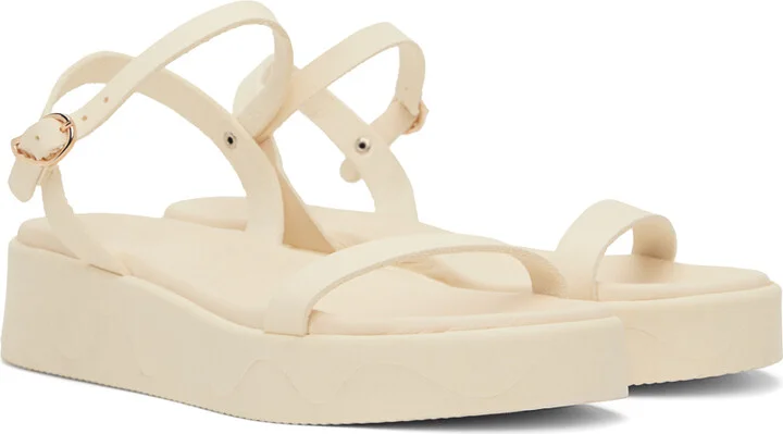 Ancient Greek Sandals Off-White Irida Sandals - Image 4
