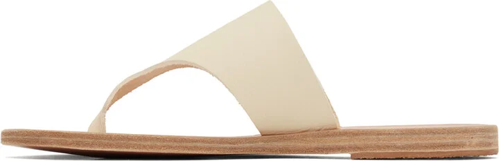 Ancient Greek Sandals Off-White Mera Sandals - Image 3