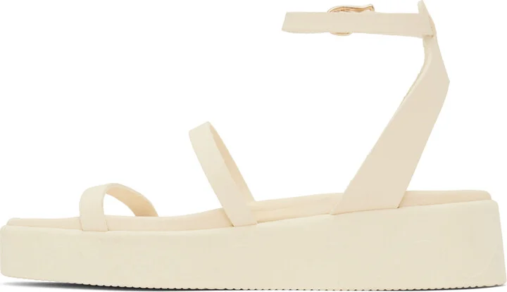 Ancient Greek Sandals Off-White Nassida Sandals - Image 3