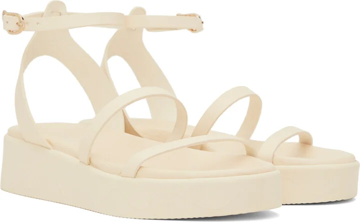 Ancient Greek Sandals Off-White Nassida Sandals - Image 4