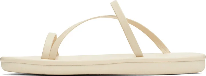 Ancient Greek Sandals Off-White Parthena Sandals - Image 3