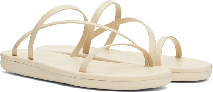 Ancient Greek Sandals Off-White Parthena Sandals - Image 4