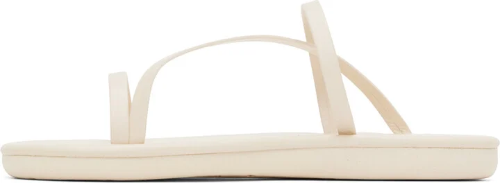 Ancient Greek Sandals Off-White Parthena Sandals - Image 3