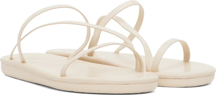 Ancient Greek Sandals Off-White Parthena Sandals - Image 4