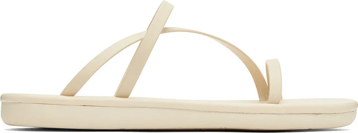 Ancient Greek Sandals Off-White Parthena Sandals