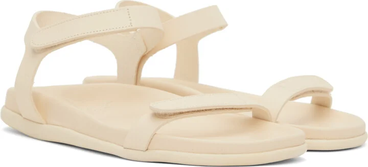 Ancient Greek Sandals Off-White Poros Sandals - Image 4