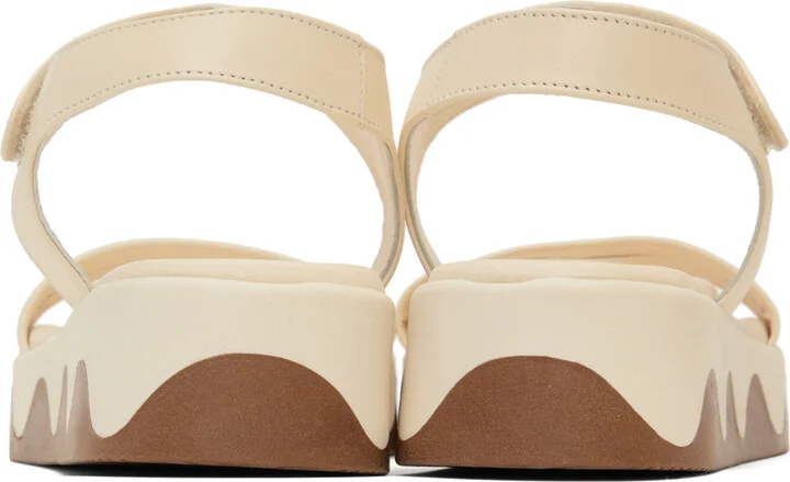 Ancient Greek Sandals Off-White Salamina Sandals - Image 2