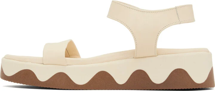 Ancient Greek Sandals Off-White Salamina Sandals - Image 3
