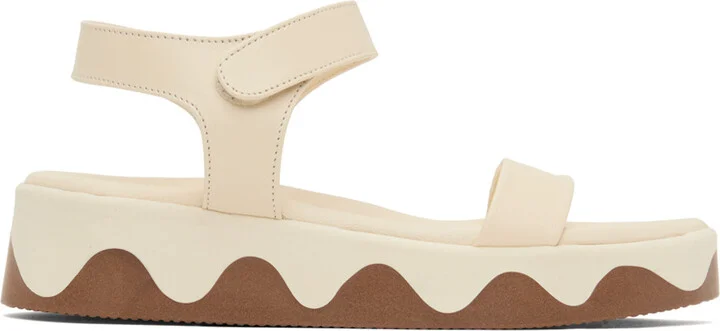 Ancient Greek Sandals Off-White Salamina Sandals