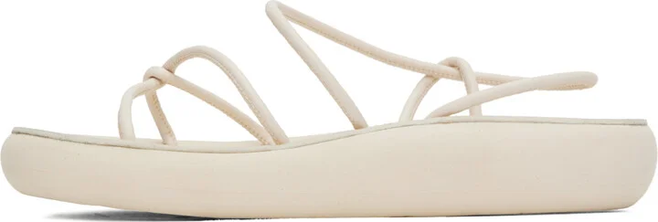 Ancient Greek Sandals Off-White Taxidi Comfort Sandals - Image 3