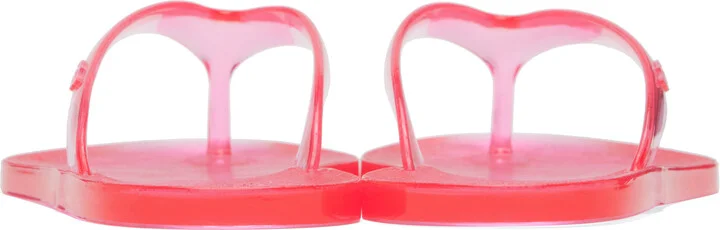 Ancient Greek Sandals Pink Jelly Flip-Flops - Image 2