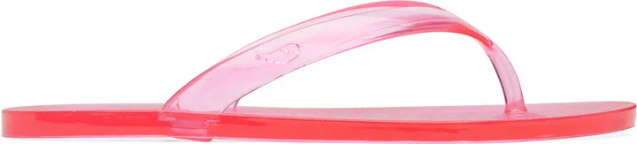 Ancient Greek Sandals Pink Jelly Flip-Flops