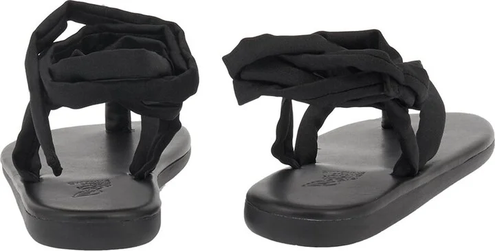 Ancient Greek Sandals Puffy Lace Up Sandal - Image 2