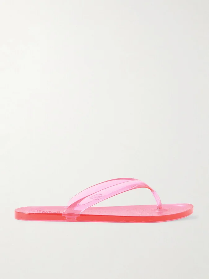 Ancient Greek Sandals - Saionara Jelly Pvc Flip Flops - Pink