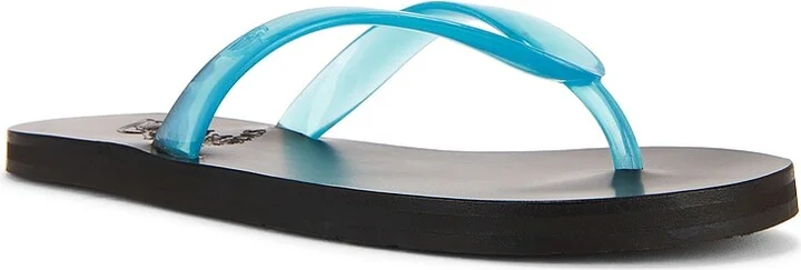 Ancient Greek Sandals Saionara Jelly Sandal in Blue - Image 2