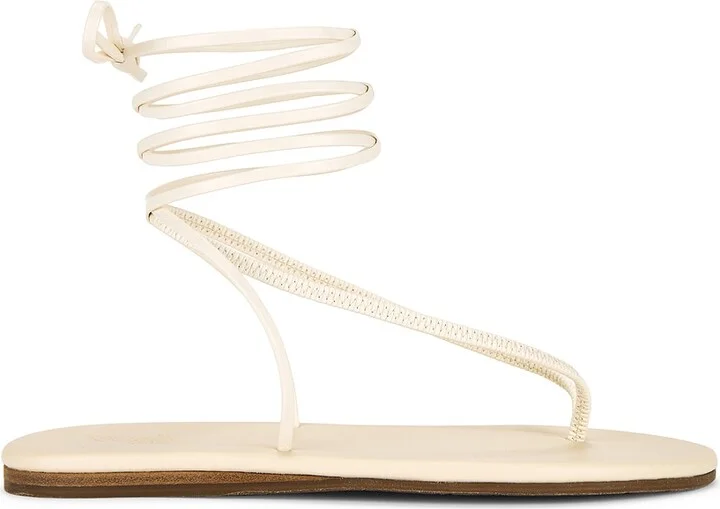 Ancient Greek Sandals Sfendoni Sandal in Ivory