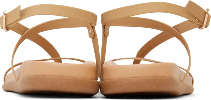 Ancient Greek Sandals Tan Aimilia Sandals - Image 2