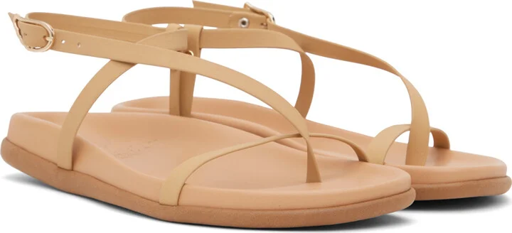Ancient Greek Sandals Tan Aimilia Sandals - Image 4
