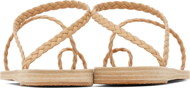 Ancient Greek Sandals Tan Eleftheria Sandals - Image 2