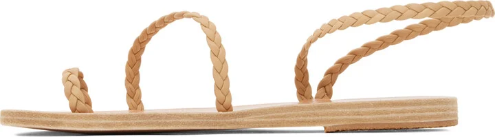 Ancient Greek Sandals Tan Eleftheria Sandals - Image 3